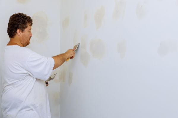 Broken Stucco Patching