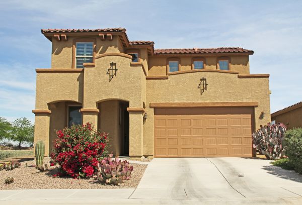 Garage Stucco Restoration